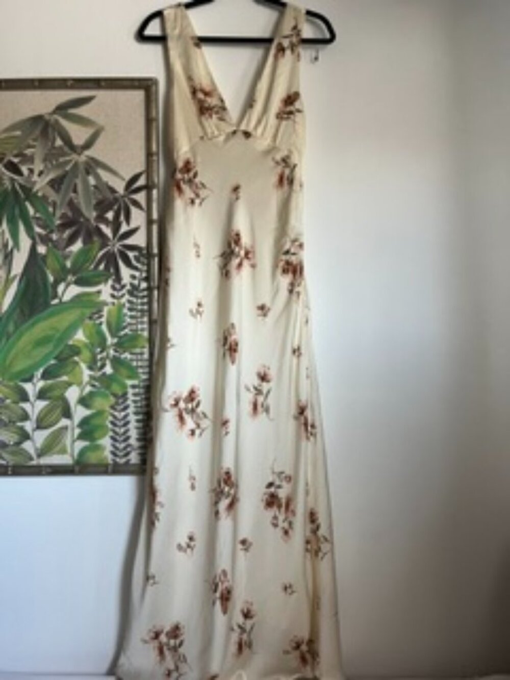NWOT Jessica Simpson Maxi Dress Floral Print Women's XL